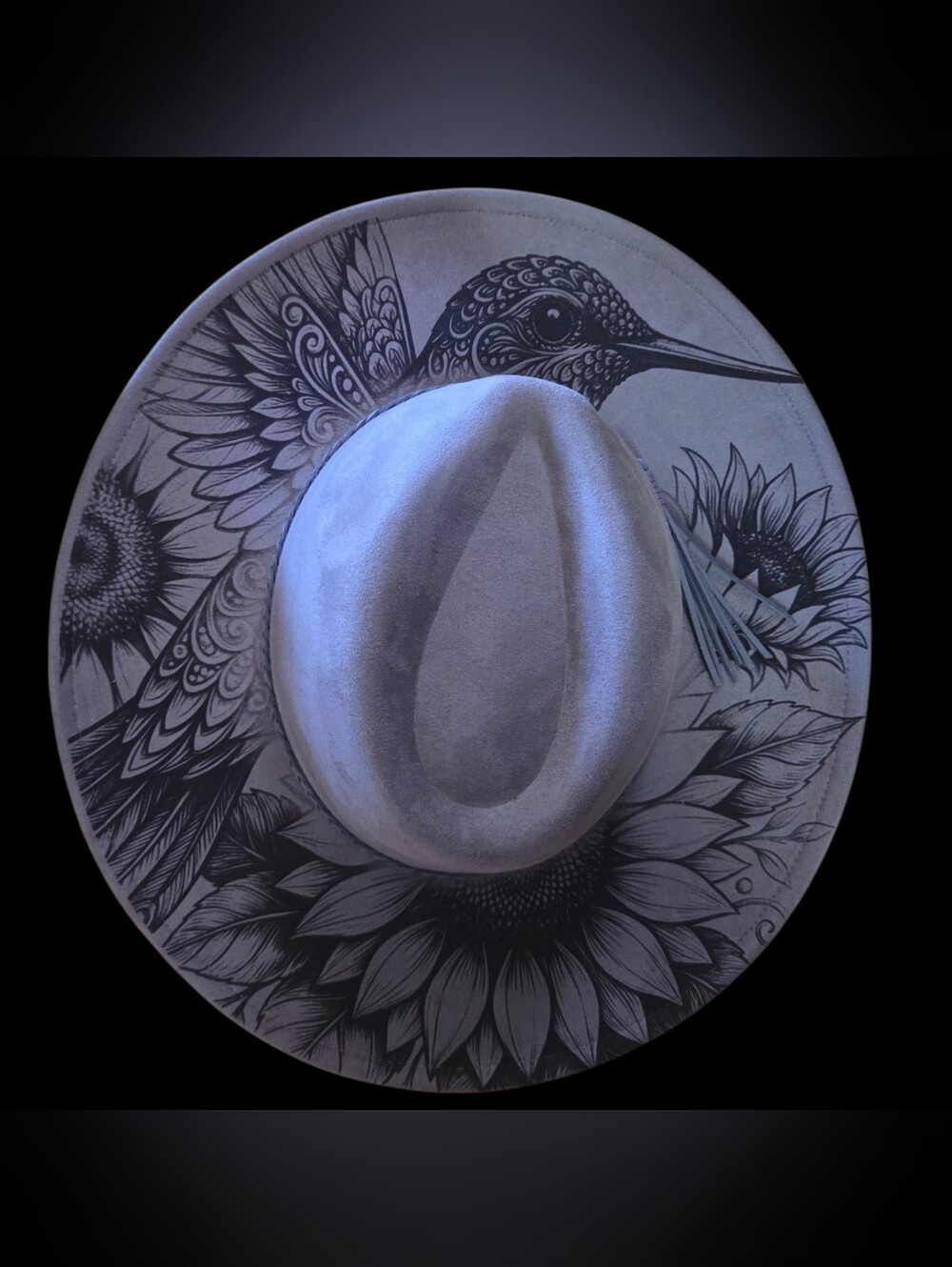 Engraved Hat-Premium Vegan Suede-Adjustable Unisex